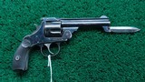 HARRINGTON & RICHARDSON AUTO EJECTING KNIFE MODEL DOUBLE ACTION REVOLVER IN .38 S&W - 1 of 14