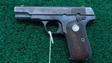 *Sale Pending* - COLT MODEL 1908 HAMMERLESS PISTOL IN 380 ACP - 2 of 13