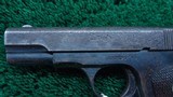 *Sale Pending* - COLT MODEL 1908 HAMMERLESS PISTOL IN 380 ACP - 9 of 13
