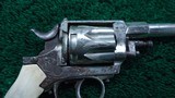 *Sale Pending* - EUROPEAN BULLDOG TYPE 7 SHOT REVOLVER IN Cal. 8mm - 6 of 11