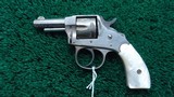 HOPKINS & ALLEN X.L.I. REVOLVER IN .22 RF - 2 of 7