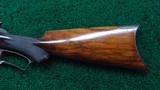 BEAUTIFUL DELUXE ENGRAVED MARLIN 1889 RIFLE IN 38W - 17 of 21