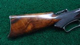 MARLIN MODEL 1881 THIN SIDE LIGHTWEIGHT FACTORY ENGRAVED RIFLE IN 38-55 - 20 of 25