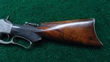 MARLIN MODEL 1881 THIN SIDE LIGHTWEIGHT FACTORY ENGRAVED RIFLE IN 38-55 - 18 of 25