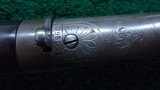 TWO BARREL DELUXE ENGRAVED MARLIN MODEL 1893 TAKE DOWN RIFLE IN CALIBER .30-30 - 18 of 23
