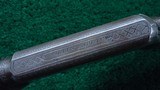 TWO BARREL DELUXE ENGRAVED MARLIN MODEL 1893 TAKE DOWN RIFLE IN CALIBER .30-30 - 9 of 23