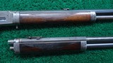 TWO BARREL DELUXE ENGRAVED MARLIN MODEL 1893 TAKE DOWN RIFLE IN CALIBER .30-30 - 5 of 23