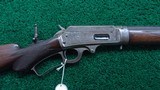 TWO BARREL DELUXE ENGRAVED MARLIN MODEL 1893 TAKE DOWN RIFLE IN CALIBER .30-30 - 1 of 23