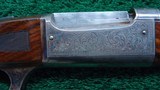 FACTORY ENGRAVED SAVAGE MODEL 95 RIFLE - 9 of 21