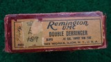 REMINGTON MODEL 95 DOUBLE DERRINGER IN .41 RF WITH ORIGINAL BOX - 10 of 12