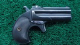 REMINGTON MODEL 95 DOUBLE DERRINGER IN .41 RF - 1 of 7