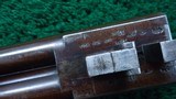 VERY RARE JAMES MCNAUGHTON SKELETON ACTION 2-BARREL SET - 16 of 25