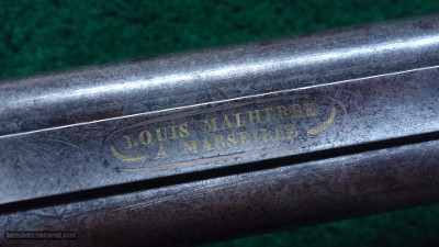 CASED BEAUTIFUL FRENCH PERCUSSION DOUBLE SHOTGUN BY LOUIS MALHERBE - Image 6 of 25