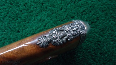 CASED BEAUTIFUL FRENCH PERCUSSION DOUBLE SHOTGUN BY LOUIS MALHERBE - Image 18 of 25