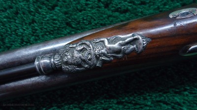 CASED BEAUTIFUL FRENCH PERCUSSION DOUBLE SHOTGUN BY LOUIS MALHERBE - Image 13 of 25