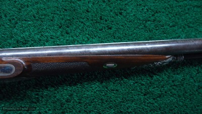 CASED BEAUTIFUL FRENCH PERCUSSION DOUBLE SHOTGUN BY LOUIS MALHERBE - Image 5 of 25
