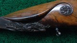 CASED BEAUTIFUL FRENCH PERCUSSION DOUBLE SHOTGUN BY LOUIS MALHERBE - 17 of 25
