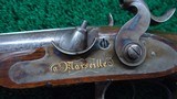 CASED BEAUTIFUL FRENCH PERCUSSION DOUBLE SHOTGUN BY LOUIS MALHERBE - 8 of 25