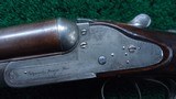 VERY RARE 16 GAUGE DOUBLE RIFLE MADE BY SCHWARTZ BROTHERS IN GERMANY - 8 of 23