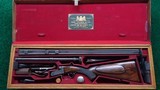 CASED FRASER DOUBLE RIFLE IN CALIBER 360 EXPRESS - 22 of 25