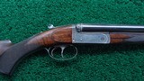 CASED FRASER DOUBLE RIFLE IN CALIBER 360 EXPRESS - 1 of 25