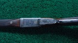 CASED FRASER DOUBLE RIFLE IN CALIBER 360 EXPRESS - 11 of 25