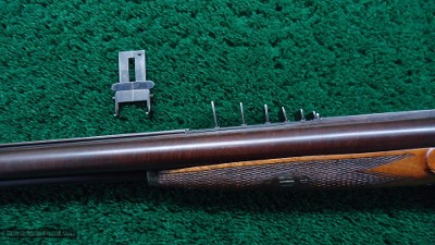 BEAUTIFUL CASED PERCUSSION DOUBLE BARREL CAPE GUN BY JOSEPH BOURNE - Image 14 of 25
