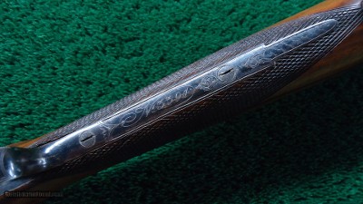 BEAUTIFUL CASED PERCUSSION DOUBLE BARREL CAPE GUN BY JOSEPH BOURNE - Image 18 of 25