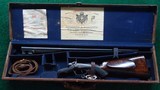 *Sale Pending* - CASED HOLLAND & HOLLAND DBL BARREL HAMMER RIFLE IN CAL 450 - 23 of 25