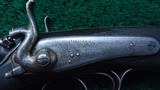 *Sale Pending* - CASED HOLLAND & HOLLAND DBL BARREL HAMMER RIFLE IN CAL 450 - 8 of 25