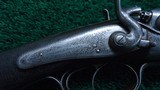 *Sale Pending* - CASED HOLLAND & HOLLAND DBL BARREL HAMMER RIFLE IN CAL 450 - 9 of 25