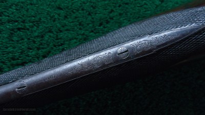 ATTRACTIVE WESLEY RICHARDS 4-BORE PERCUSSION SINGLE BARREL SHOTGUN - Image 17 of 25