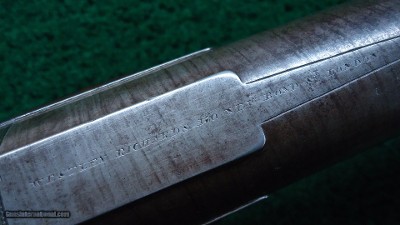 ATTRACTIVE WESLEY RICHARDS 4-BORE PERCUSSION SINGLE BARREL SHOTGUN - Image 6 of 25