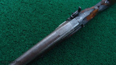 ATTRACTIVE WESLEY RICHARDS 4-BORE PERCUSSION SINGLE BARREL SHOTGUN - Image 4 of 25
