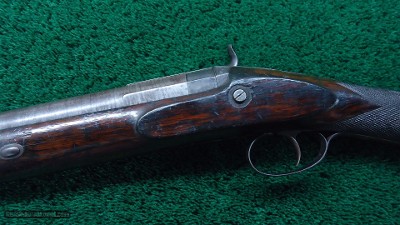 ATTRACTIVE WESLEY RICHARDS 4-BORE PERCUSSION SINGLE BARREL SHOTGUN - Image 2 of 25