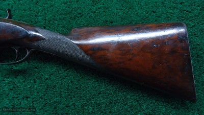 ATTRACTIVE WESLEY RICHARDS 4-BORE PERCUSSION SINGLE BARREL SHOTGUN - Image 18 of 25