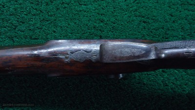 ATTRACTIVE WESLEY RICHARDS 4-BORE PERCUSSION SINGLE BARREL SHOTGUN - Image 11 of 25