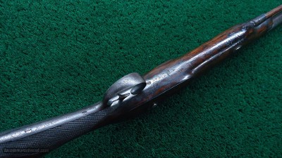 ATTRACTIVE WESLEY RICHARDS 4-BORE PERCUSSION SINGLE BARREL SHOTGUN - Image 3 of 25