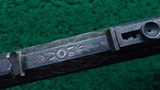 FACTORY ENGRAVED AND INSCRIBED REMINGTON NUMBER 2 RIFLE IN CALIBER 32 RF - 13 of 23