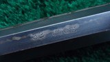 FACTORY ENGRAVED AND INSCRIBED REMINGTON NUMBER 2 RIFLE IN CALIBER 32 RF - 6 of 23
