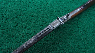 FACTORY ENGRAVED AND INSCRIBED REMINGTON NUMBER 2 RIFLE IN CALIBER 32 RF - Image 4 of 23