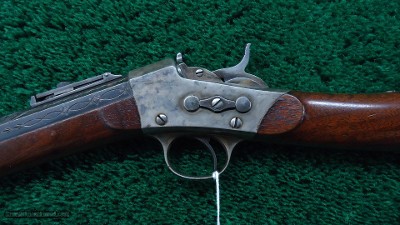 FACTORY ENGRAVED AND INSCRIBED REMINGTON NUMBER 2 RIFLE IN CALIBER 32 RF - Image 2 of 23