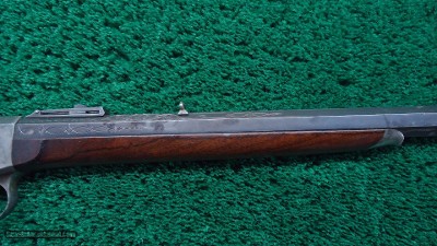 FACTORY ENGRAVED AND INSCRIBED REMINGTON NUMBER 2 RIFLE IN CALIBER 32 RF - Image 5 of 23