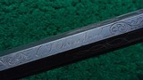FACTORY ENGRAVED AND INSCRIBED REMINGTON NUMBER 2 RIFLE IN CALIBER 32 RF - 16 of 23