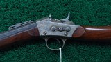 FACTORY ENGRAVED AND INSCRIBED REMINGTON NUMBER 2 RIFLE IN CALIBER 32 RF - 2 of 23