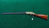 *Sale Pending* - FACTORY ENGRAVED 1860 HENRY RIFLE MADE BY UBERTI IN .45 LC - 22 of 23