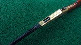 *Sale Pending* - FACTORY ENGRAVED 1860 HENRY RIFLE MADE BY UBERTI IN .45 LC - 4 of 23