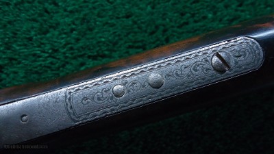 REMINGTON NIMSCHKE ENGRAVED 12 GAUGE SINGLE SHOT ROLLING BLOCK #1 - Image 13 of 22