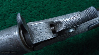 REMINGTON NIMSCHKE ENGRAVED 12 GAUGE SINGLE SHOT ROLLING BLOCK #1 - Image 12 of 22