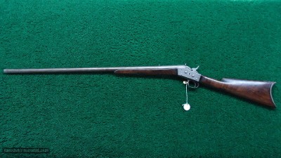 REMINGTON NIMSCHKE ENGRAVED 12 GAUGE SINGLE SHOT ROLLING BLOCK #1 - Image 21 of 22